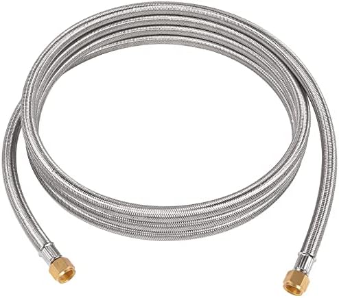12FT Propane Extension Hose, 3/8" Female to Female Flare Gas