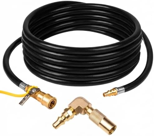 12ft RV Propane Quick Connect Hose