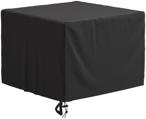 32 Inch Fire Pit Cover Square, Fits for 28-32 Inch Outdoor
