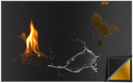 48x30 Inches Under Grill Mats for Outdoor Grill Deck