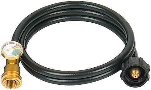 5FT Propane Extension Hose with Gauge