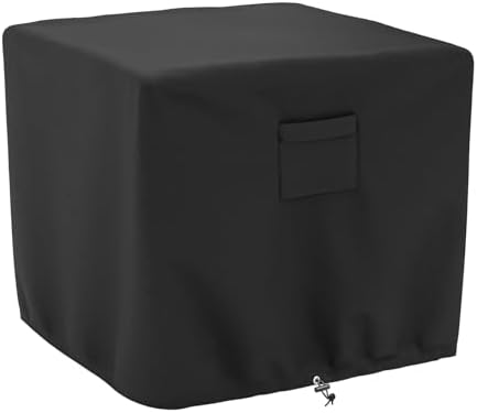Fire Pit Cover Square, Fits for 26-28 Inch Fire Pit Table