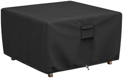 Fire Pit Cover Square, Fits for 41-44 Inch Fire Pit Table