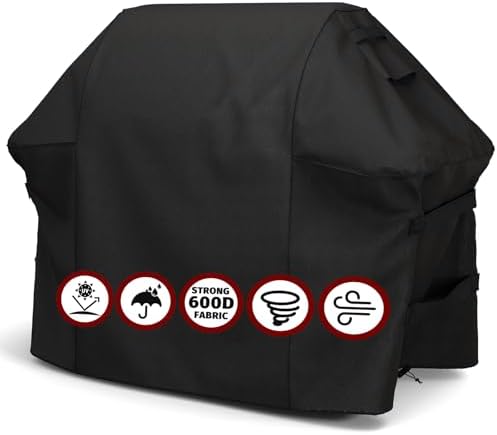 Grill Cover for Outdoor Grill, Fits Most 3-4 Burner Grills