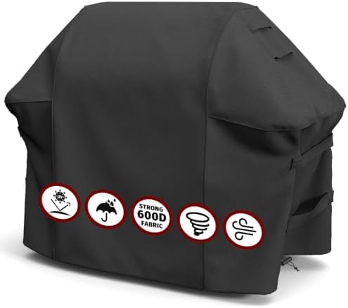 Grill Cover for Outdoor Grill, Fits Weber Genesis 300