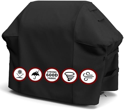 Grill Cover for Outdoor Grill, Fits Weber Spirit 200/300