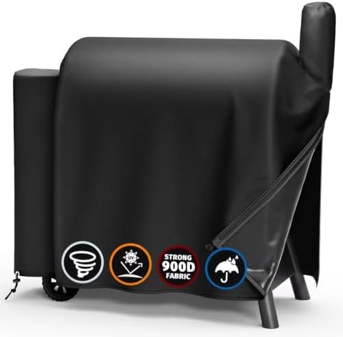 Grill Cover for Traeger Pro 34/780 Series, Upgraded 900D