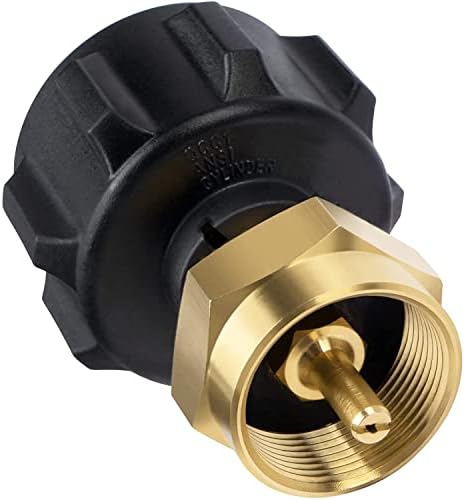 Propane Refill Adapter LP Gas 1 LB Cylinder Tank Coupler
