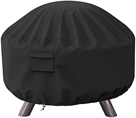 Round Fire Pit Cover, Fits for 36-40 Inch Firebowl
