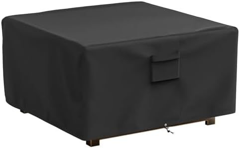 Square Fire Pit Cover, Fits for 36-40 Inch Gas Fire Table